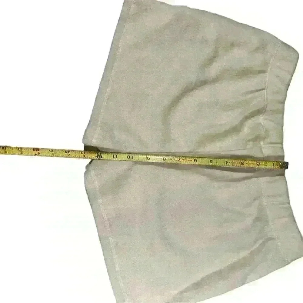 Project Social T Women's Beige Casual Shorts Size M Elastic Waistband - Picture 6 of 12